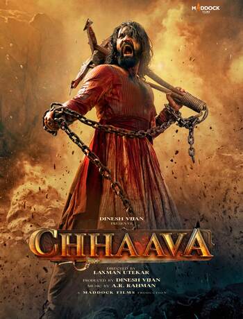 Download Chhaava 2025 Hindi (5.1) Movie WEB-DL 1080p 720p 480p HEVC