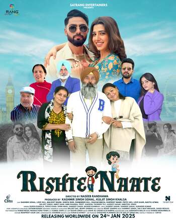 Download Rishte Naate 2025 Punjabi Movie WEB-DL 1080p 720p 480p HEVC